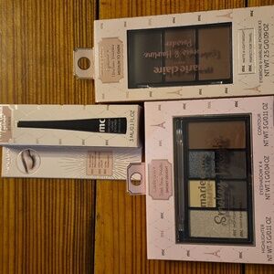 Marie Claire Makeup Set with Eyeliner Eyebrow And Hairline Powder and Eyeshadow